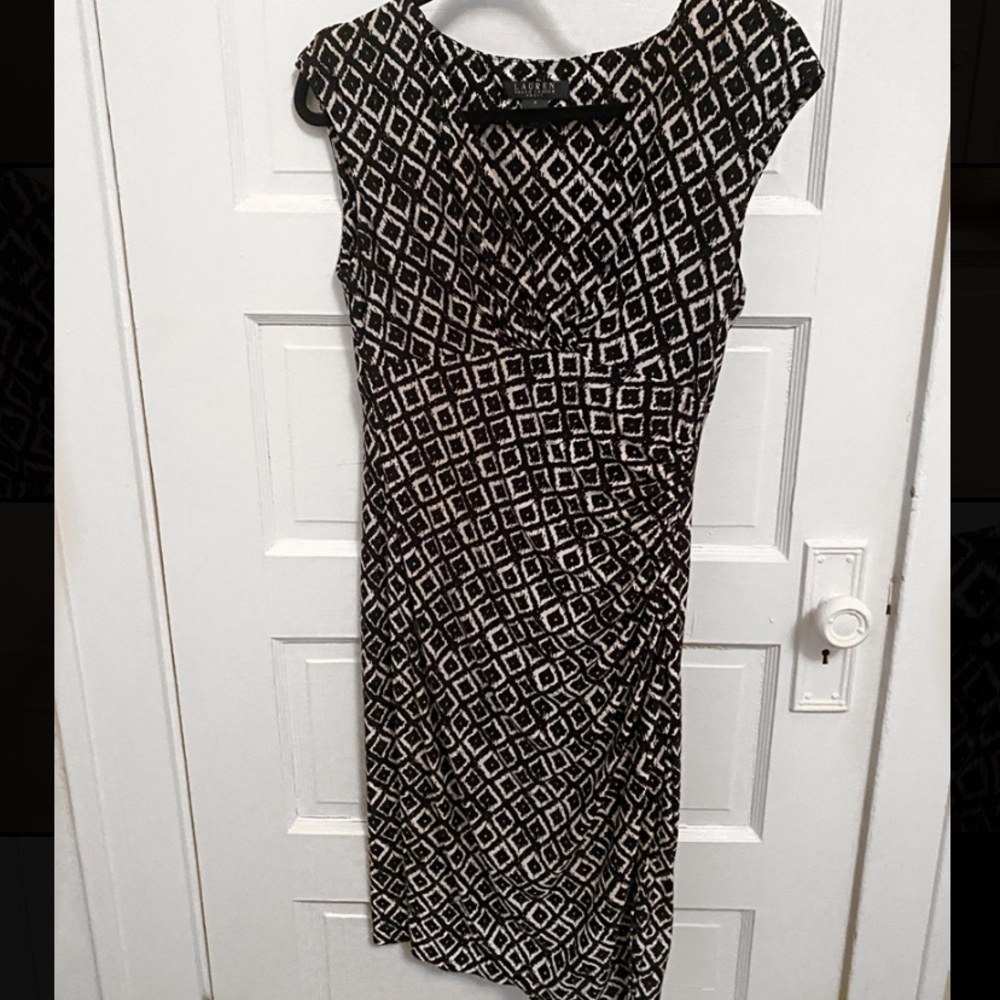 Ralph Lauren Dress size 8 | Black and White Dress